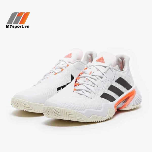 Giày Tennis ADIDAS Barricade White/Black/Solar Red