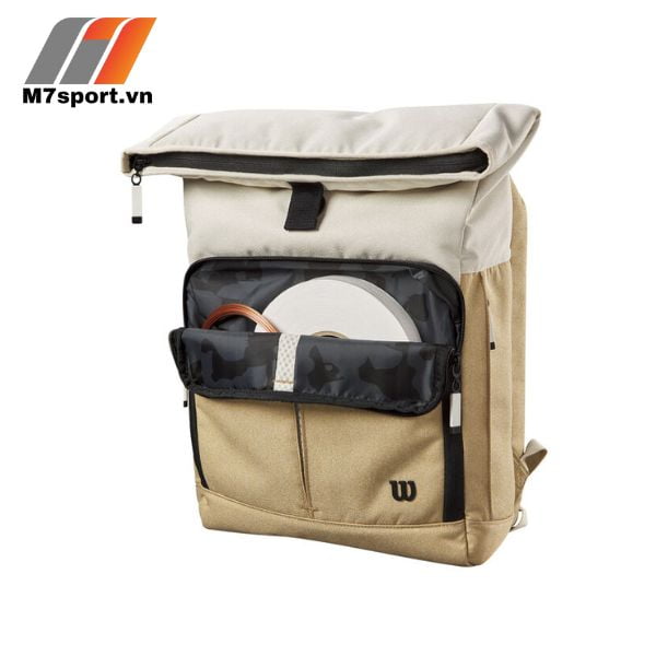 Balo Tennis WILSON LIFESTYLE FOLDOVER - Khaki
