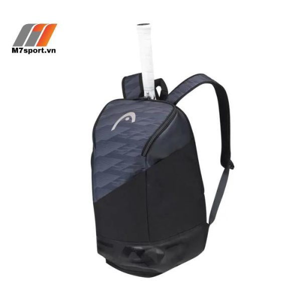 Balo Tennis HEAD DJOKOVIC - ANTHRAZITE/BLACK