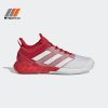 Giày Tennis Adidas ADIZERO UBERSONIC 4 - Màu Đỏ Rực/Trắng Mây