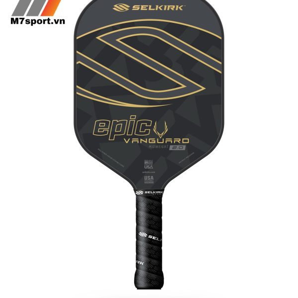 Vợt Pickleball Selkirk Vanguard 2.0 - Black