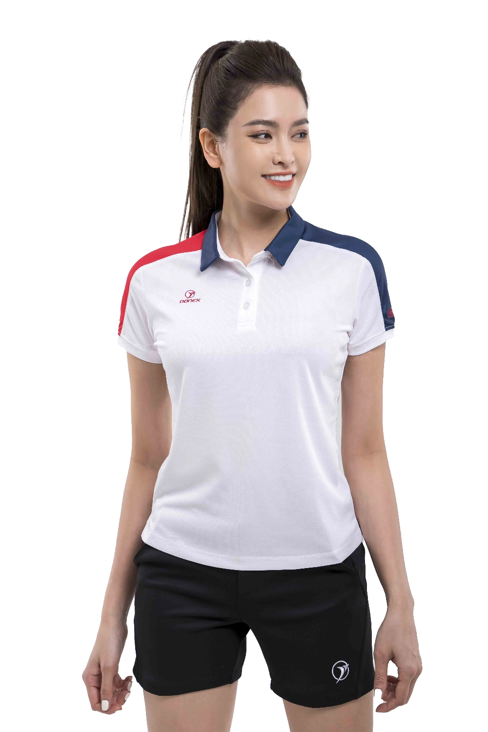 ao-tennis-donex-pro-ac-3684-nu-trang-phoi-navy-chinh-hang_1693419513-2 Áo Tennis Donex Pro AC-3684 Nữ Trắng phối Navy chính hãng