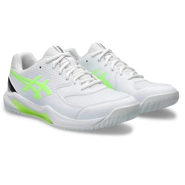Giày pickleball Asics Gel-Dedicate 8 Trắng Xanh Chuối