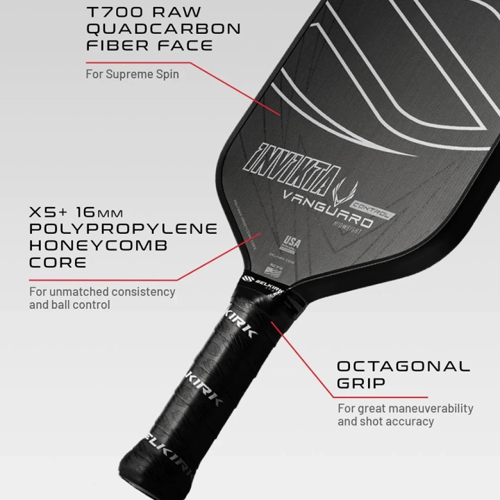 vot-pickleball-selkirk-vanguard-control-s2-3 Công nghệ của Vợt Pickleball Selkirk Vanguard Control - S2