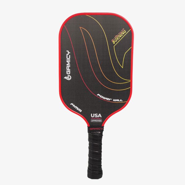 Vợt Pickleball Gamicy Burning T300 14mm - Màu Đỏ
