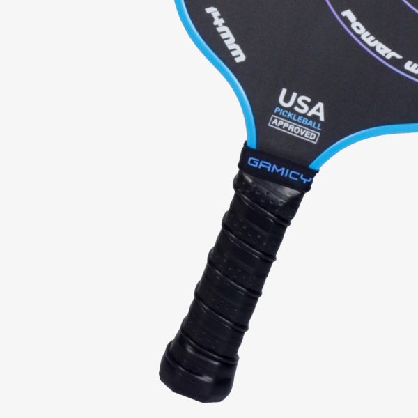 Vợt Pickleball Gamicy Burning T300 14mm- Màu Xanh Da