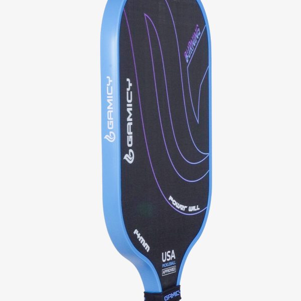 Vợt Pickleball Gamicy Burning T300 14mm- Màu Xanh Da