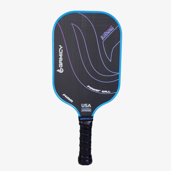Vợt Pickleball Gamicy Burning T300 14mm- Màu Xanh Da
