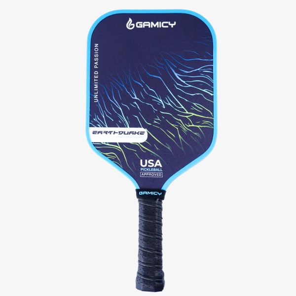 Vợt Pickleball Gamicy Earthquake - Màu Xanh da