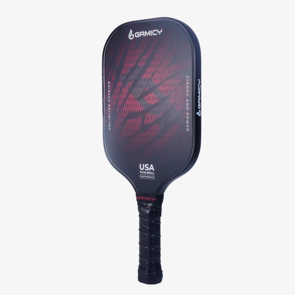 Vợt Pickleball Gamicy LION 16mm - Màu Đen