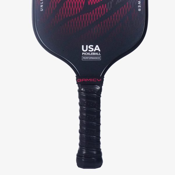Vợt Pickleball Gamicy LION 16mm - Màu Đen
