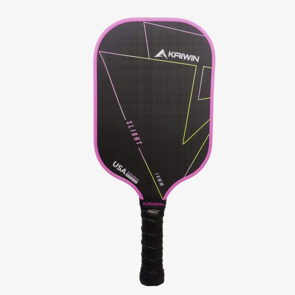 Vợt Pickleball Kaiwin Slight T700 14mm - Màu Hồng