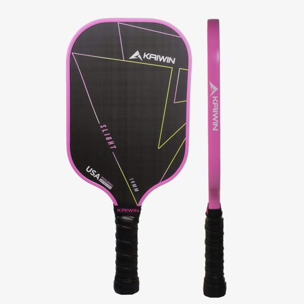 Vợt Pickleball Kaiwin Slight T700 14mm - Màu Hồng