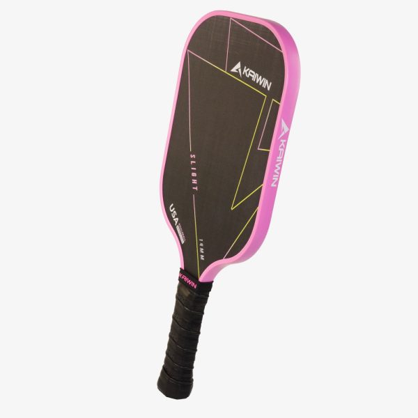 Vợt Pickleball Kaiwin Slight T700 14mm - Màu Hồng