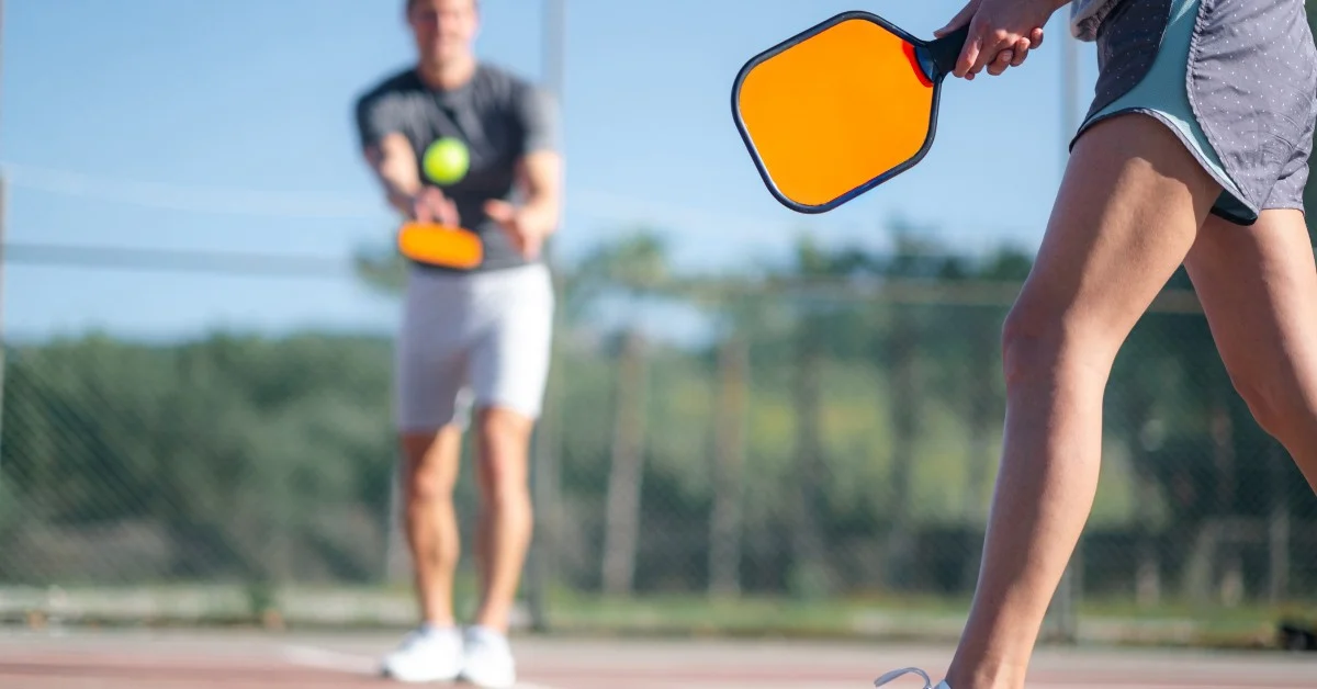 bài tập cảm giác bóng trên sân Pickleball