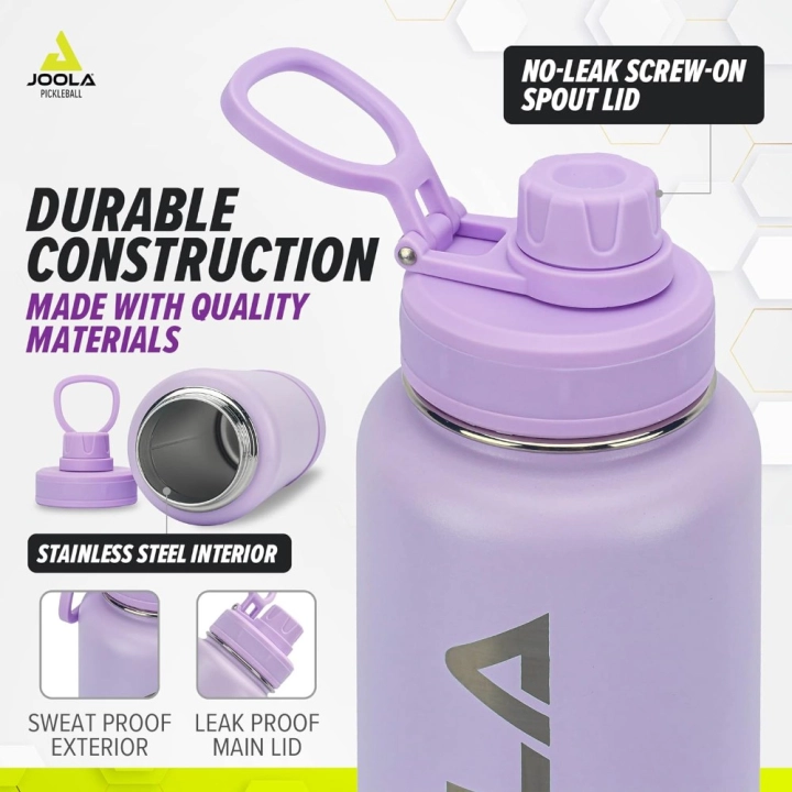 Bình nước JOOLA Water Bottle (Purple) màu tím