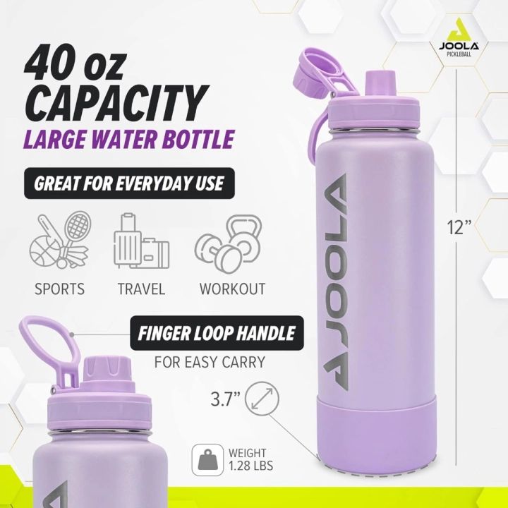 Bình nước JOOLA Water Bottle (Purple)