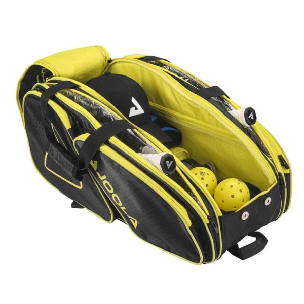 Balo Joola Tour Elite Pro Bags Black & Yellow