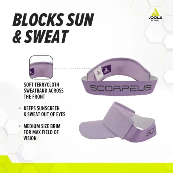 Joola Scorpeus Visor (Light Purple)